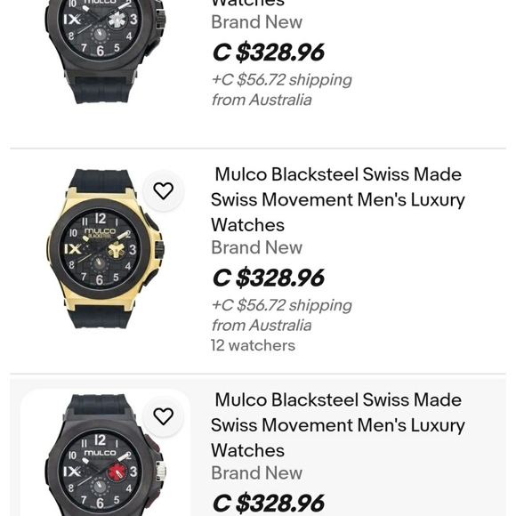 50mm Swiss Made Mulco Men's Watch - Picture 12 of 13